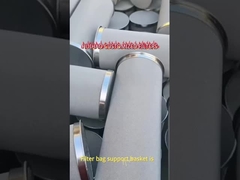 Metal Mesh Filter Bag Support Baskets